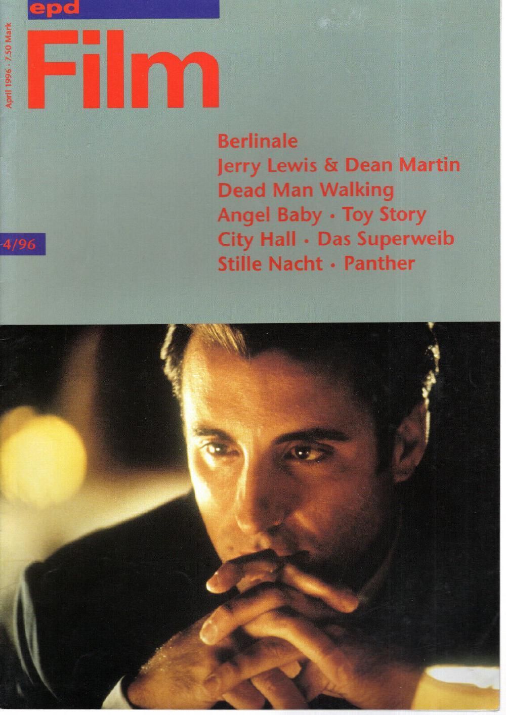 EPD Film Magazin Deutschland 1996-04 Andy Garcia Jerry Lewis Dean Martin