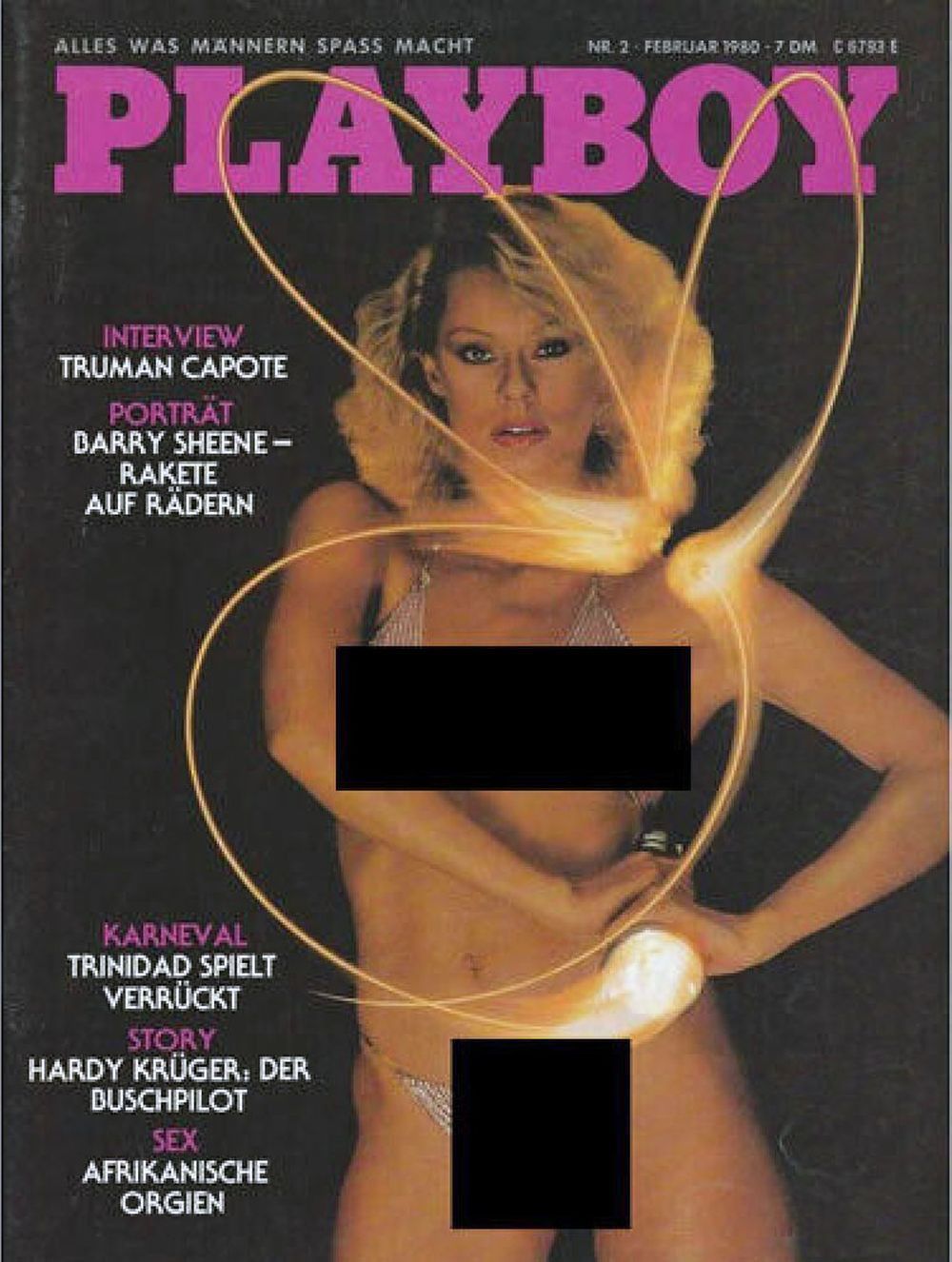 Playboy Magazin Deutschland 1980-02 Bea Fiedler Truman Capote