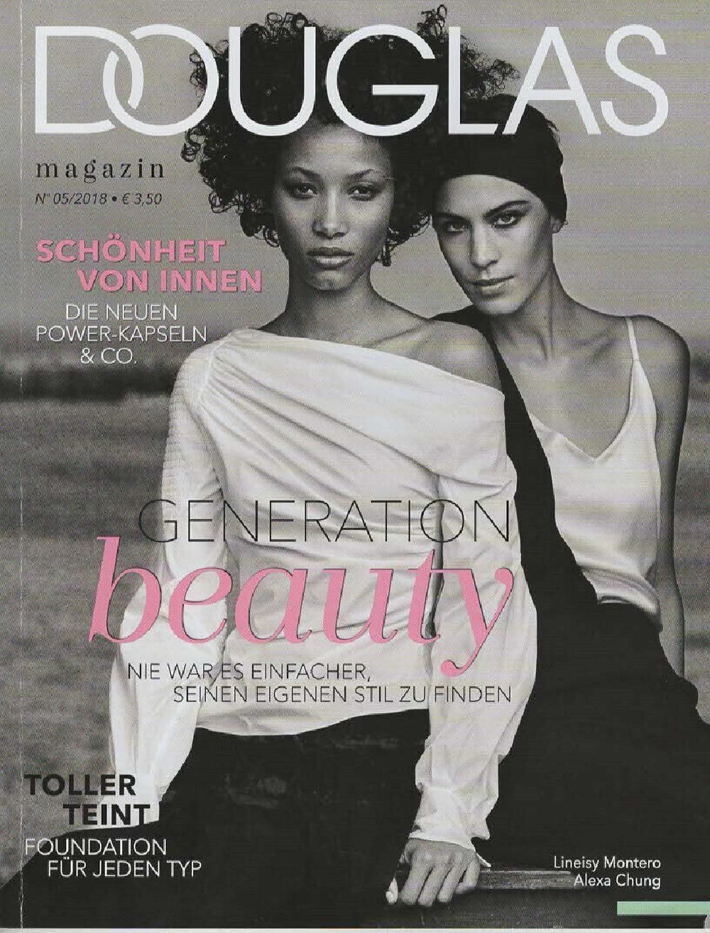Douglas Magazin Deutschland 2018-05 Lineisy Montero Alexa Chung