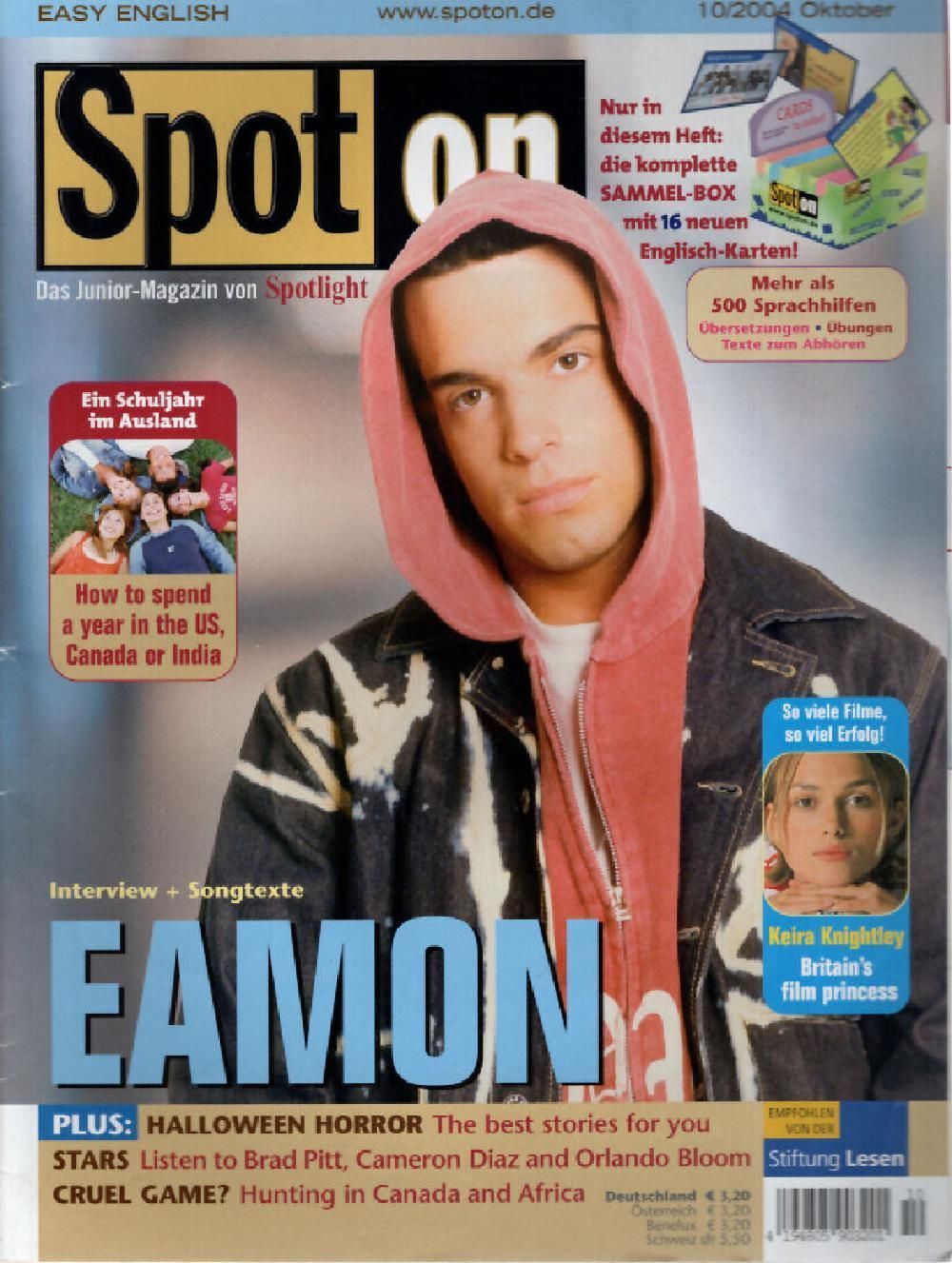 Spot On Magazin Deutschland 2004-10 Eamon