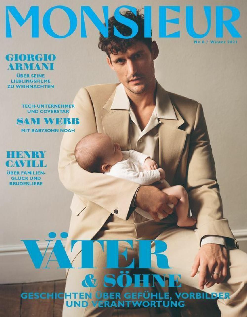 Monsieur Magazin Deutschland 2021 #8 Sam Webb Henry Cavill