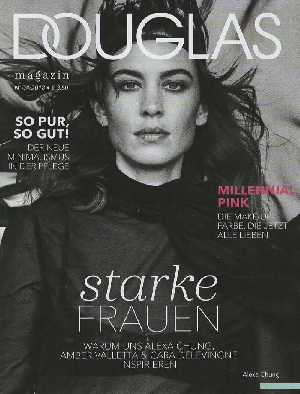Douglas Magazin Deutschland 2018-04 Alexa Chung