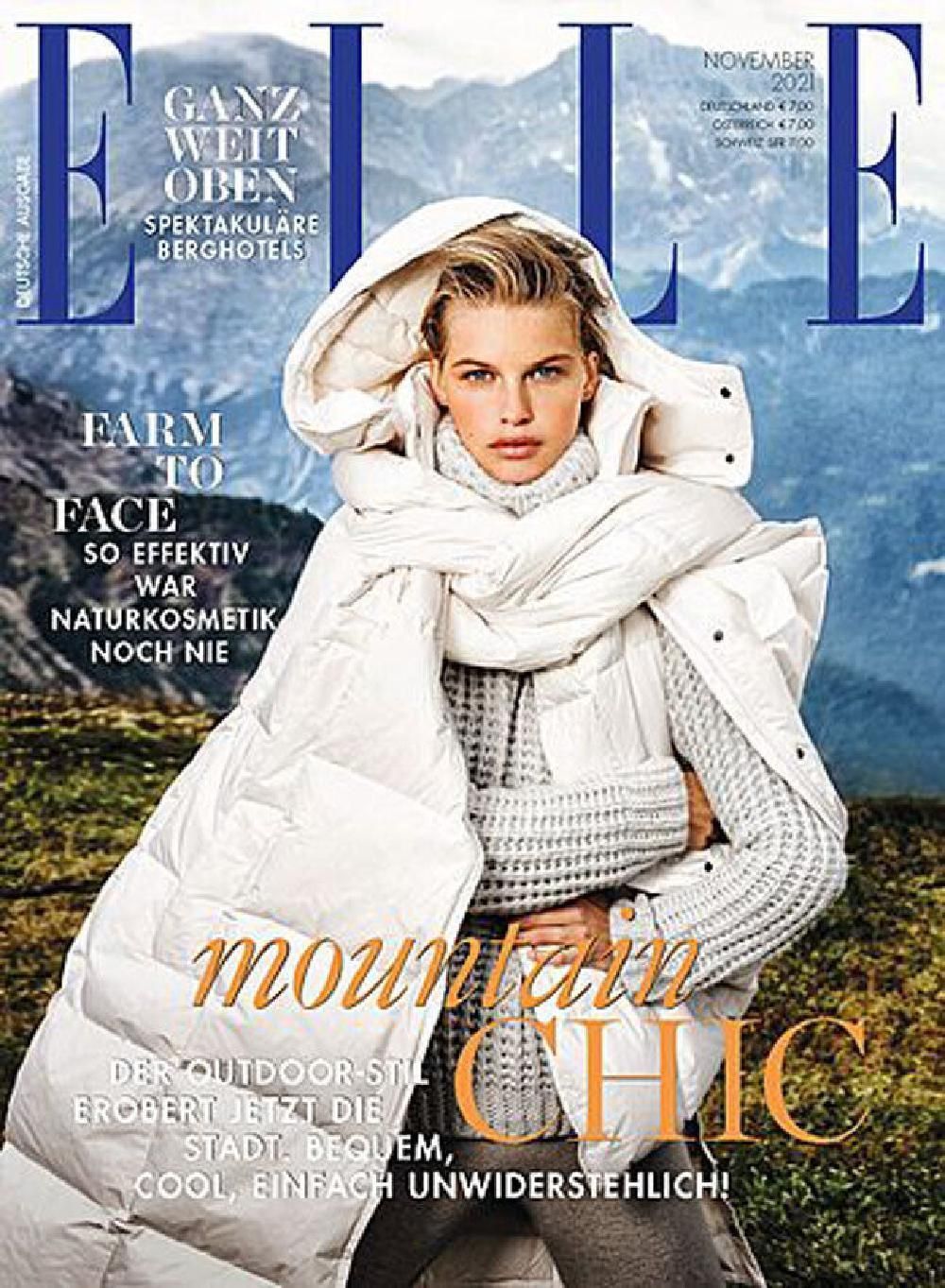 Elle Magazin Deutschland 2021-11 Kim Riekenberg Freida Pinto
