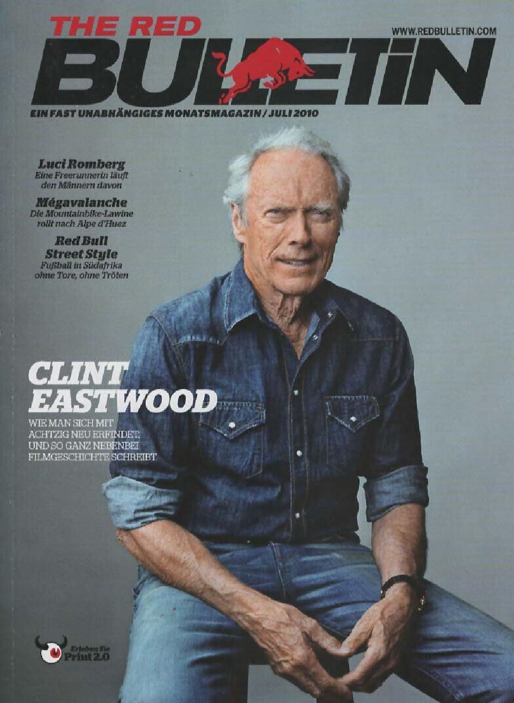 The Red Bulletin Magazin Deutschland 2010-07 Clint Eastwood