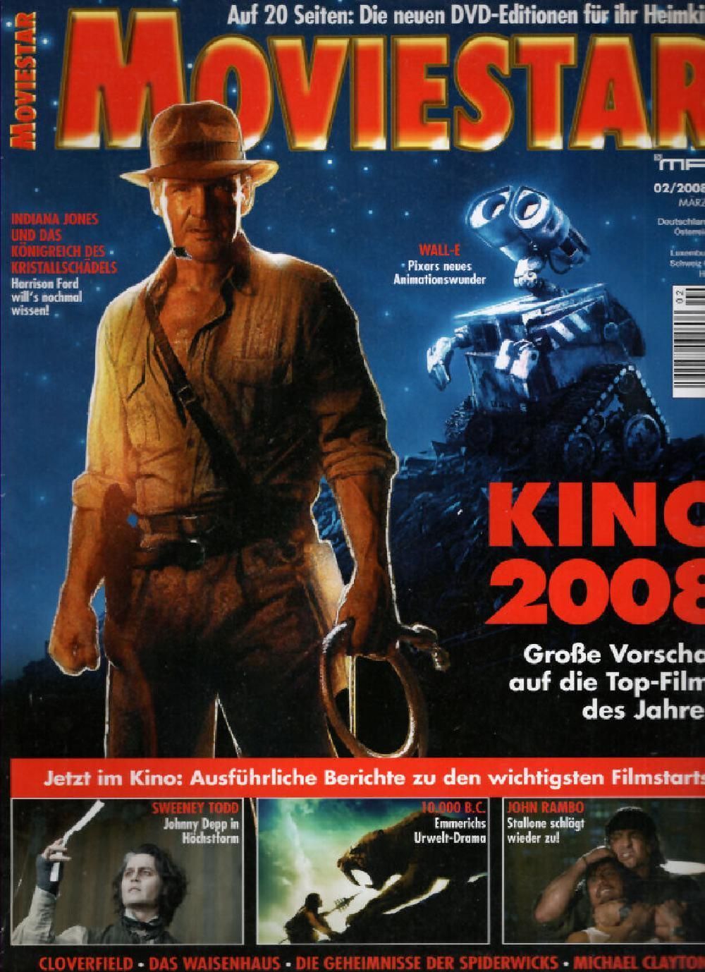 Moviestar Magazin Deutschland 2008 #111 Batman