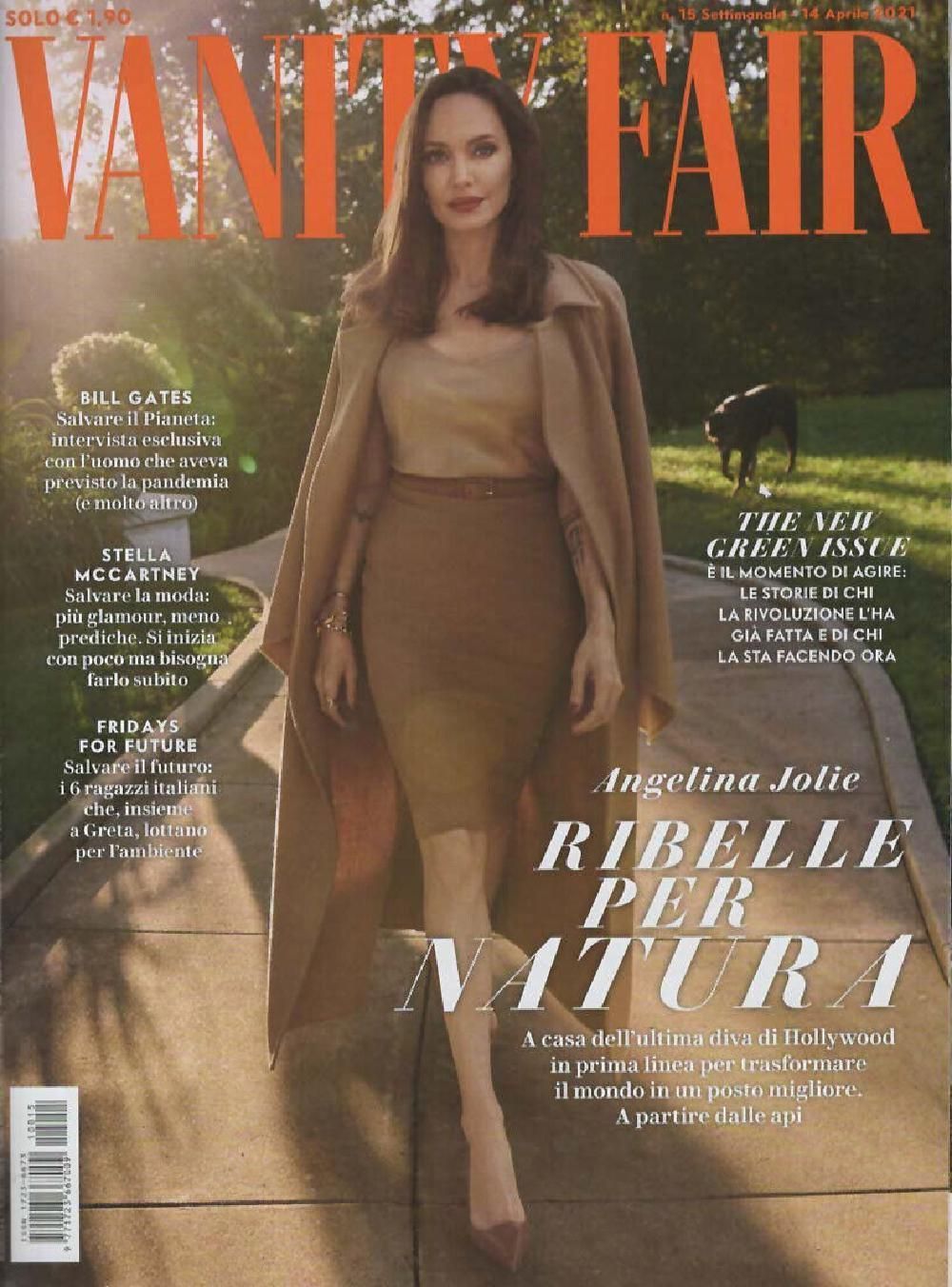Vanity Fair Magazin Italien 2021-15 Angelina Jolie