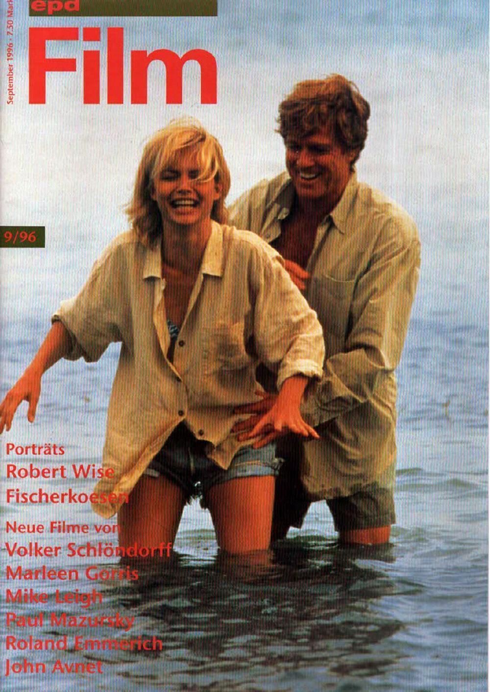 EPD Film Magazin Deutschland 1996-09 Michelle Pfeiffer Robert Redford