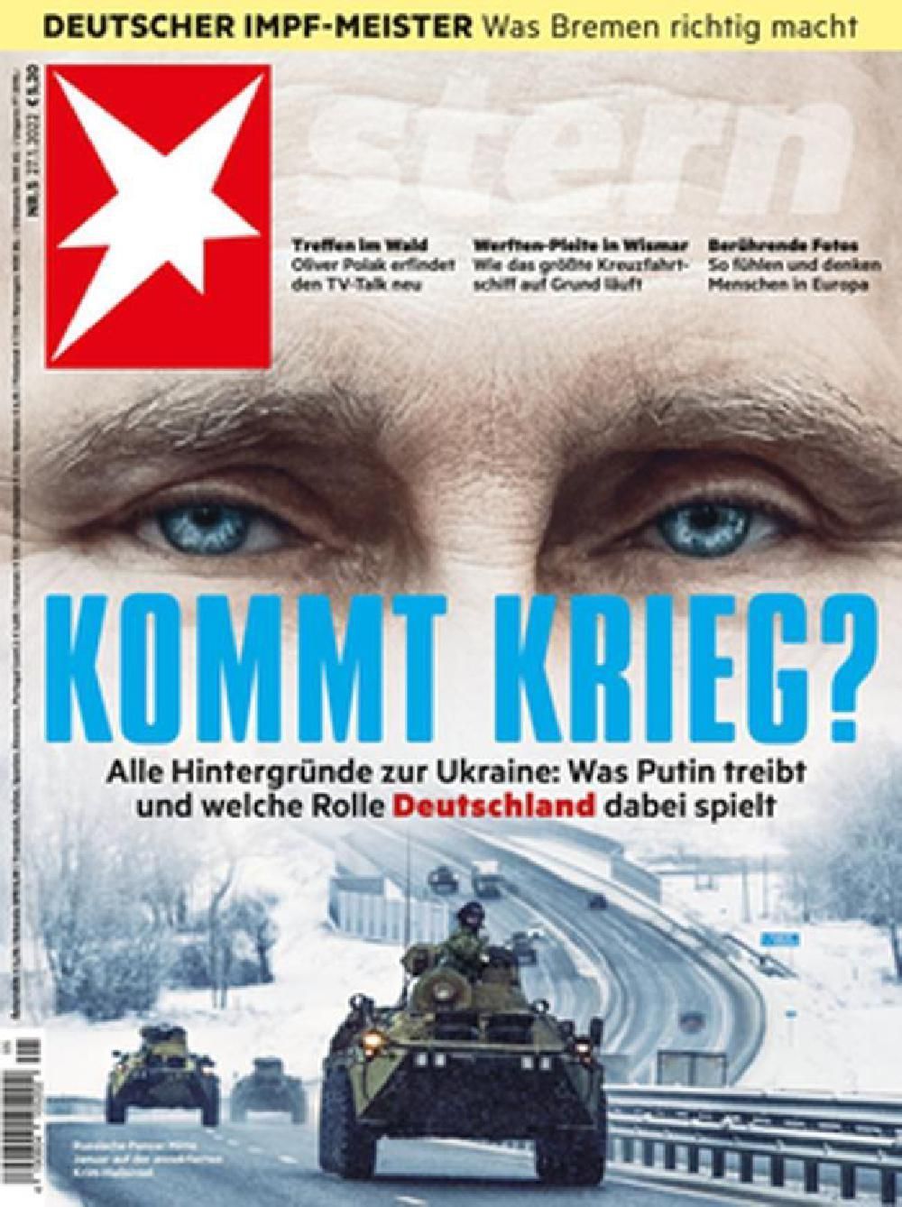 Stern Magazin Deutschland 2022-05 Putin Ukraine