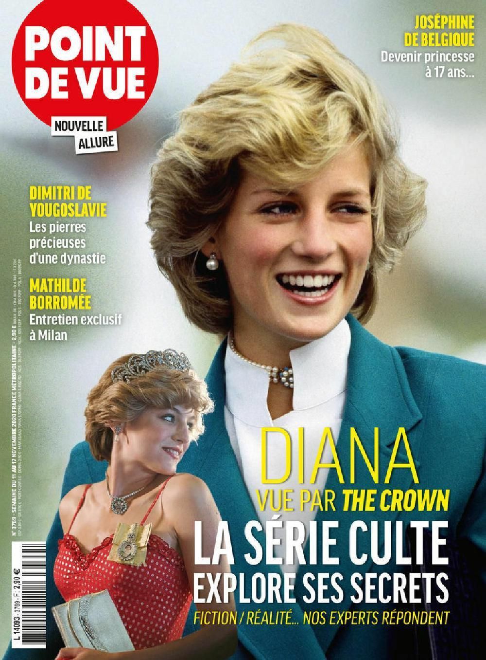 Point De Vue Magazin Frankreich 2020 #3769 Princess Diana