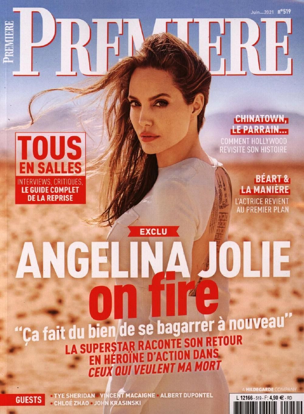 Premiere Magazin Frankreich 2021 #519 Angelina Jolie
