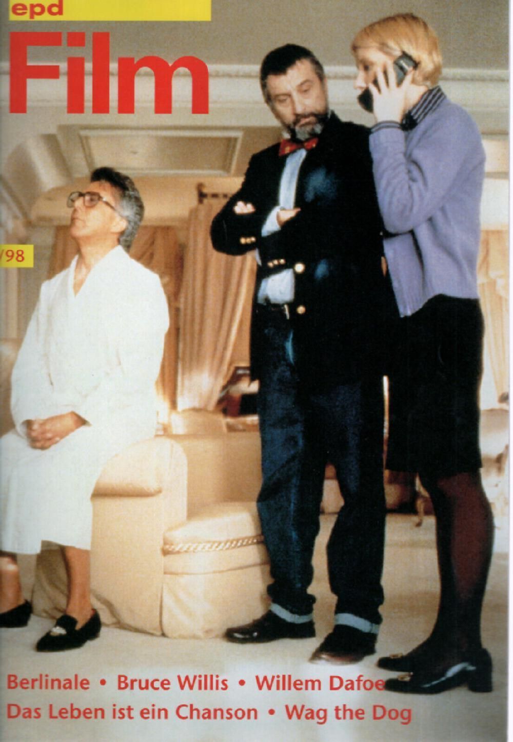 EPD Film Magazin Deutschland 1998-04 Dustin Hoffmann Anne Heche Robert De Niro