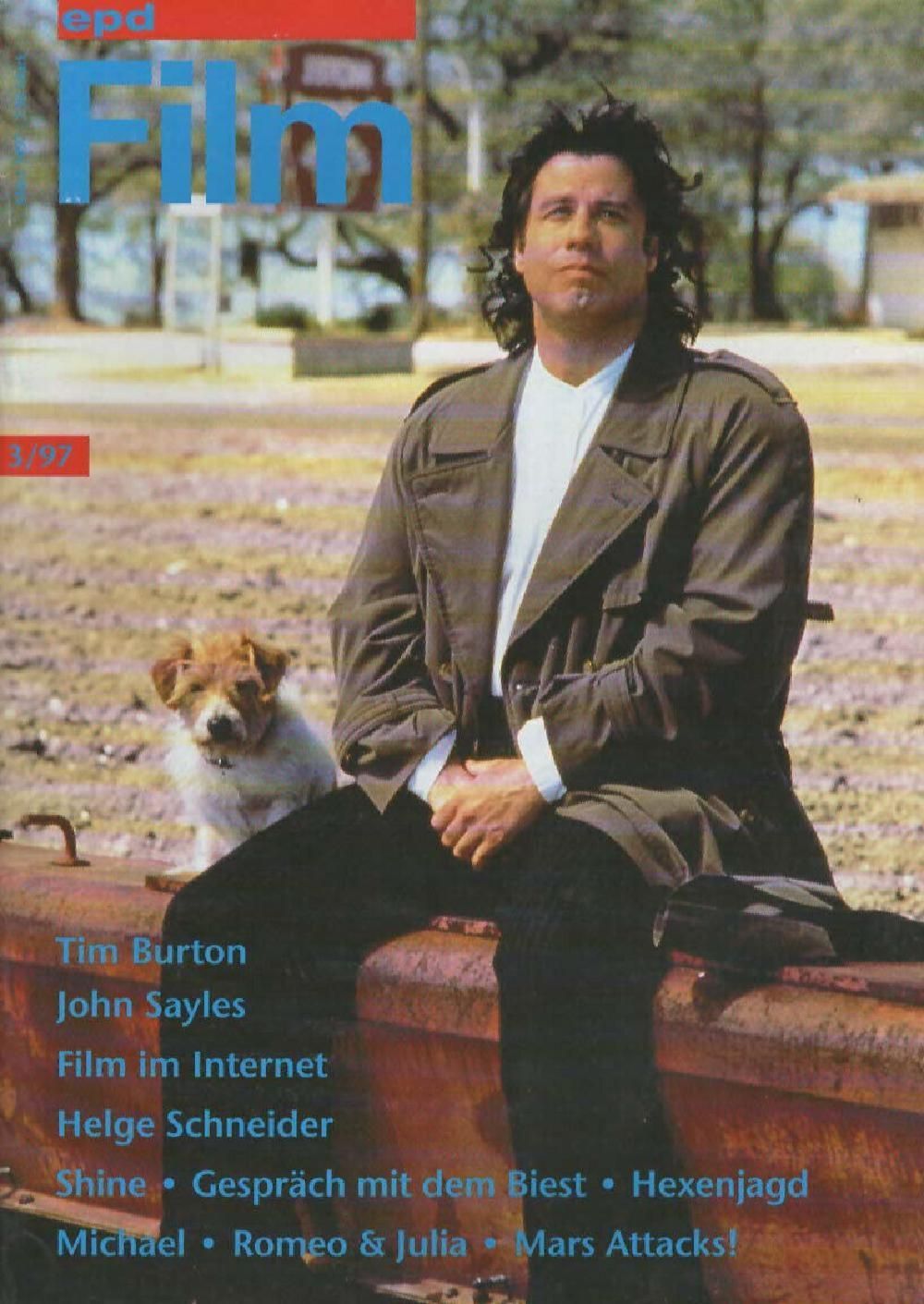 EPD Film Magazin Deutschland 1997-03 John Travolta John Sayles Tim Burton Tom Cruise