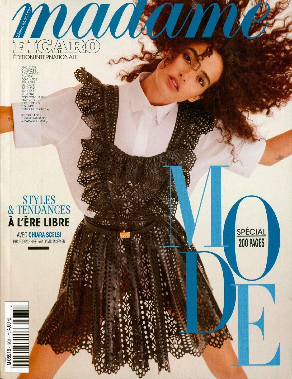 Madame Figaro Magazin Frankreich 2021 #1931 Chiara Scelsi