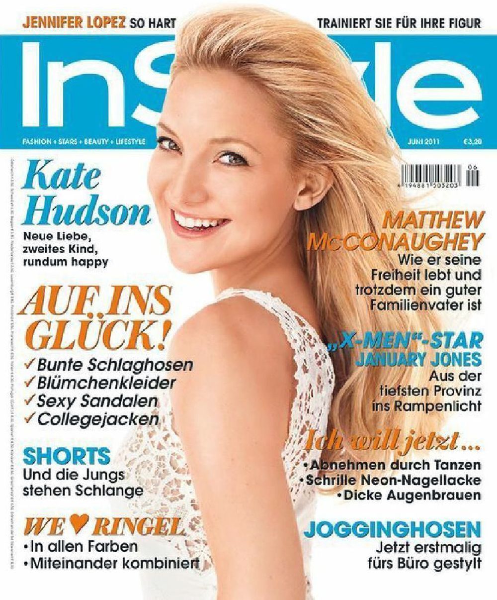InStyle Magazin Deutschland 2011-06 Kate Hudson