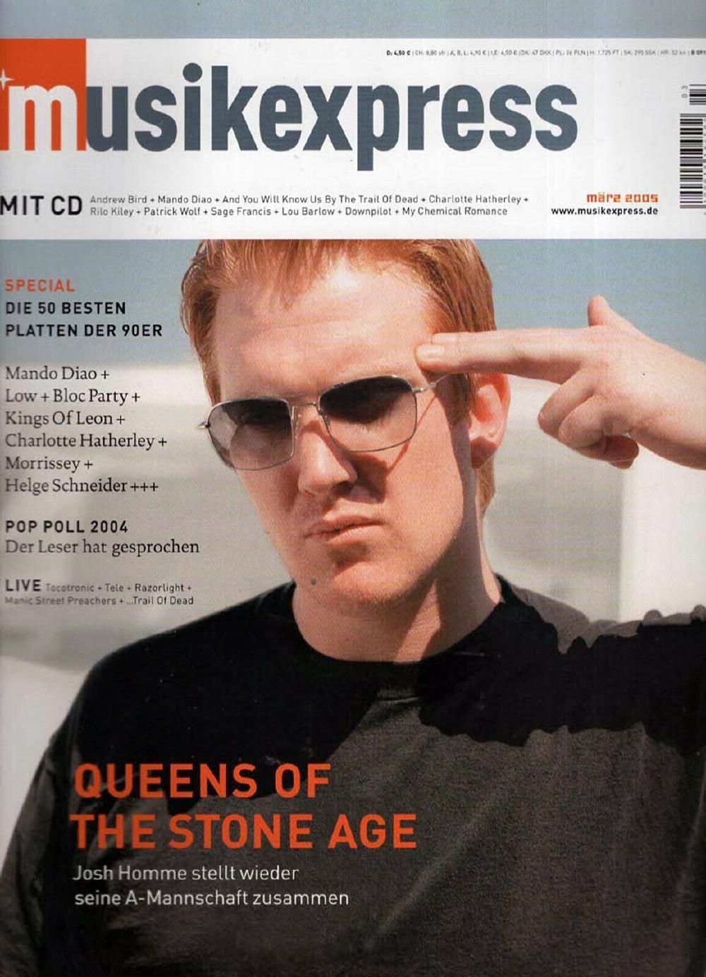 Musikexpress Magazin Deutschland 2005-03 Queens Of The Stone Age