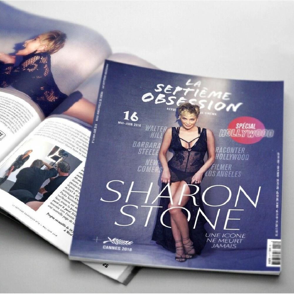 La Septieme Obsession Magazin Frankreich 2018 #16 Sharon Stone