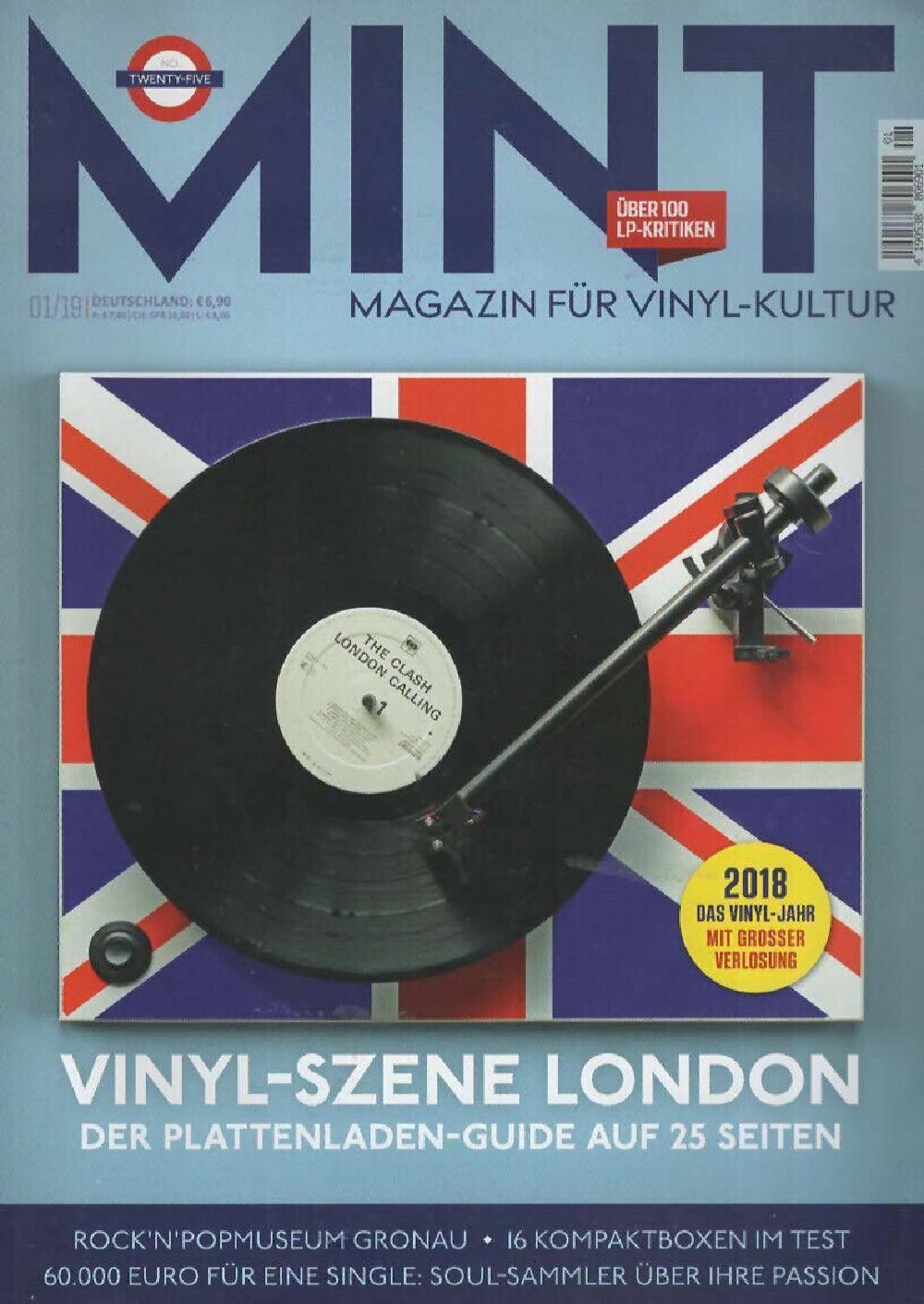 Mint Magazin Deutschland 2019 #25 John Niven The Clash
