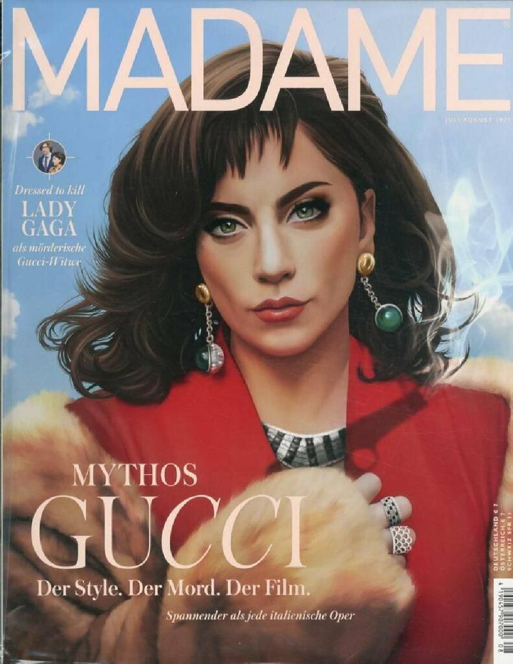 Madame Magazin Deutschland 2021-07+08 Lady Gaga Gucci