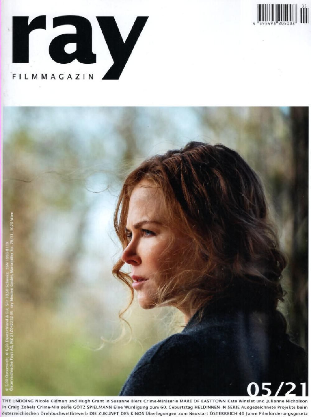 Ray Film Magasin Østrig 2021-05 Nicole Kidman Originaludgave