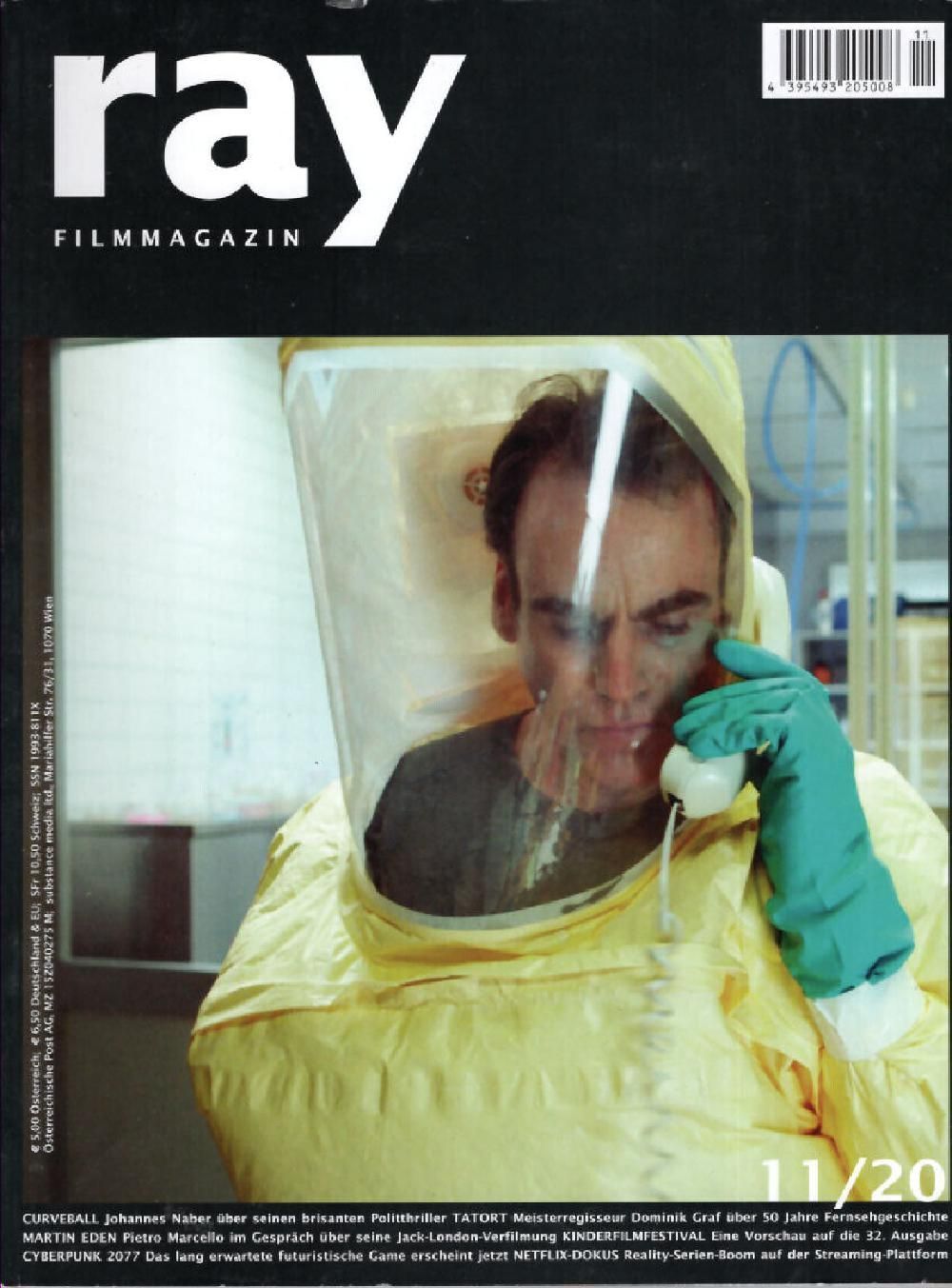 Ray Film Magazin Österreich 2020-11 Sebastian Blomberg