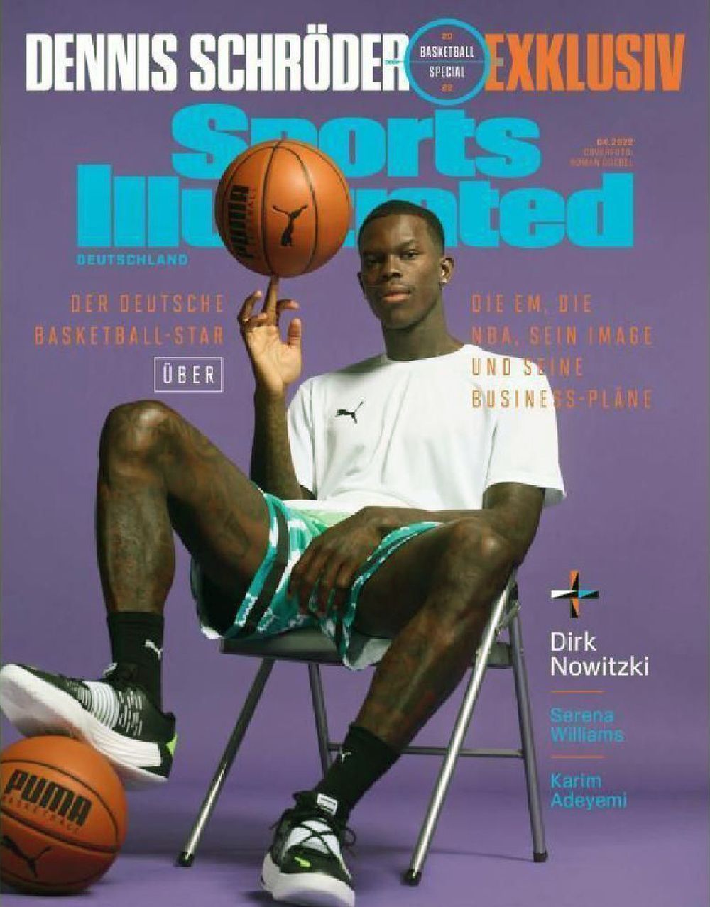 Sports Illustrated Magazin Deutschland 2022-04 Dennis Schröder