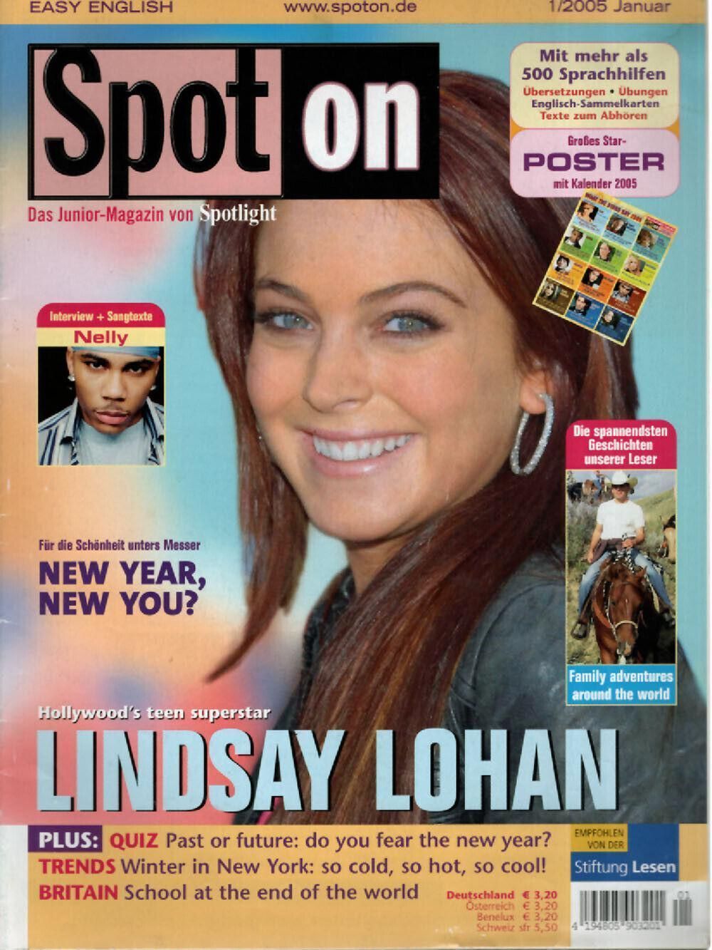 Spot On Magazin Deutschland 2005-01 Lindsay Lohan