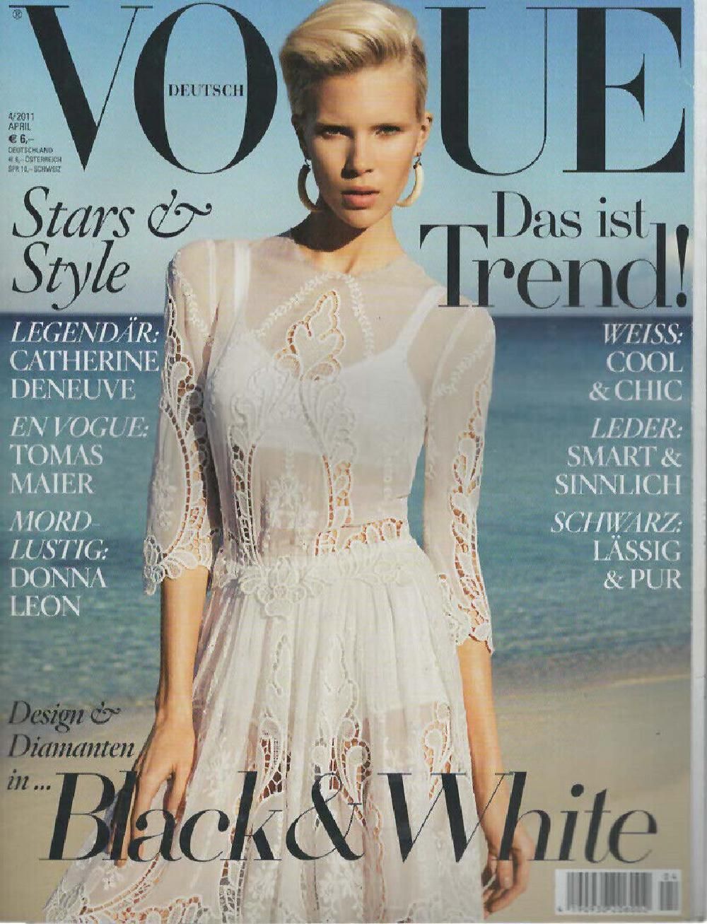 Vogue Magazin Deutschland 2011-04 Britt Maren