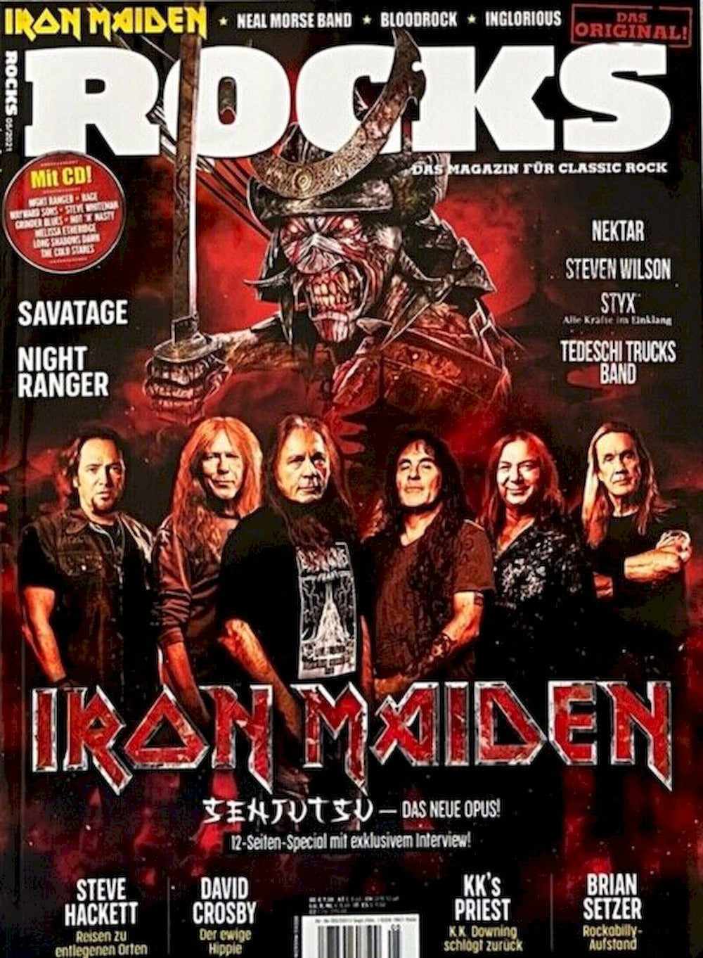 Rocks Magazin Deutschland 2021 #84 Nektar David Crosby Melissa Etheridge