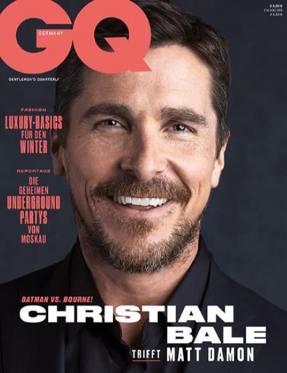 GQ Magazin Deutschland 2019-11 Christian Bale