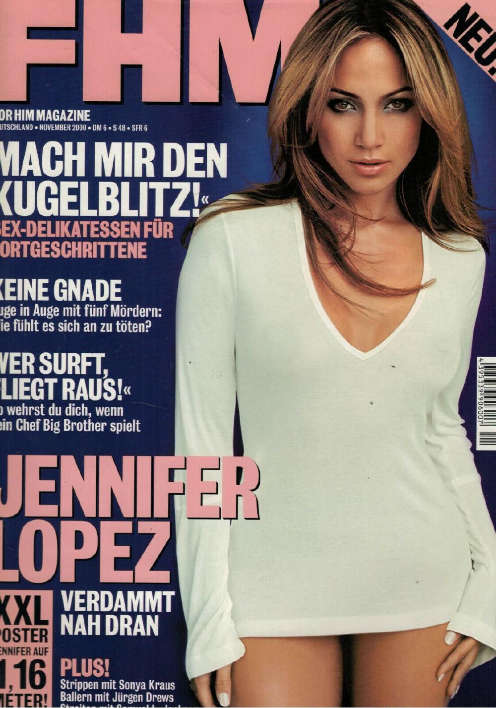 FHM Magazin Deutschland 2000-11 Jennifer Lopez