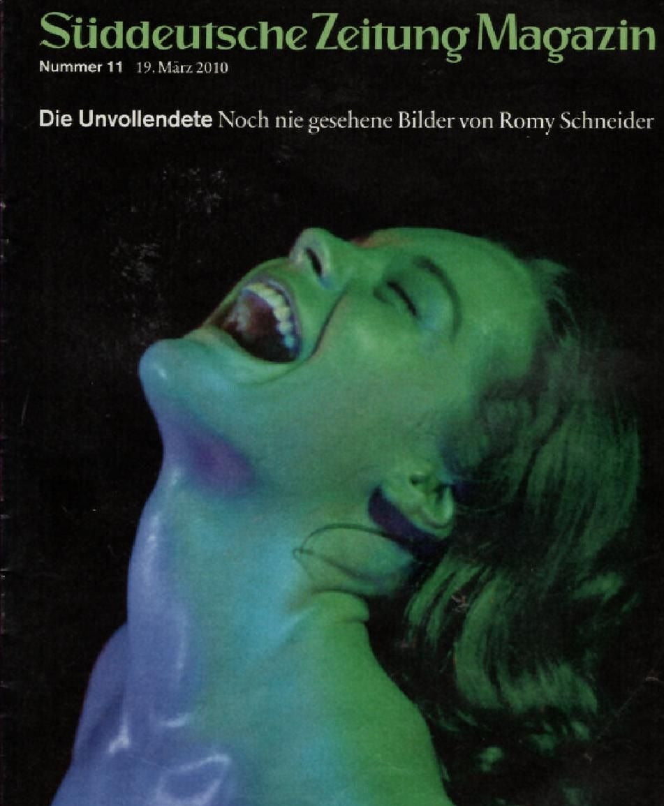 Süddeutsche Zeitung Magazin Deutschland 2010-11 Romy Schneider