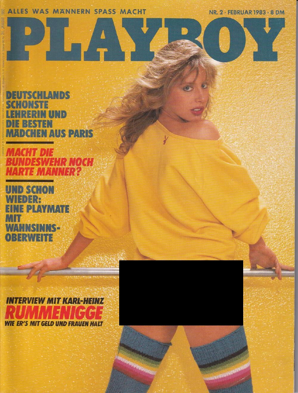 Playboy Magazin Deutschland 1983-02 Playmate Lorraine Chin