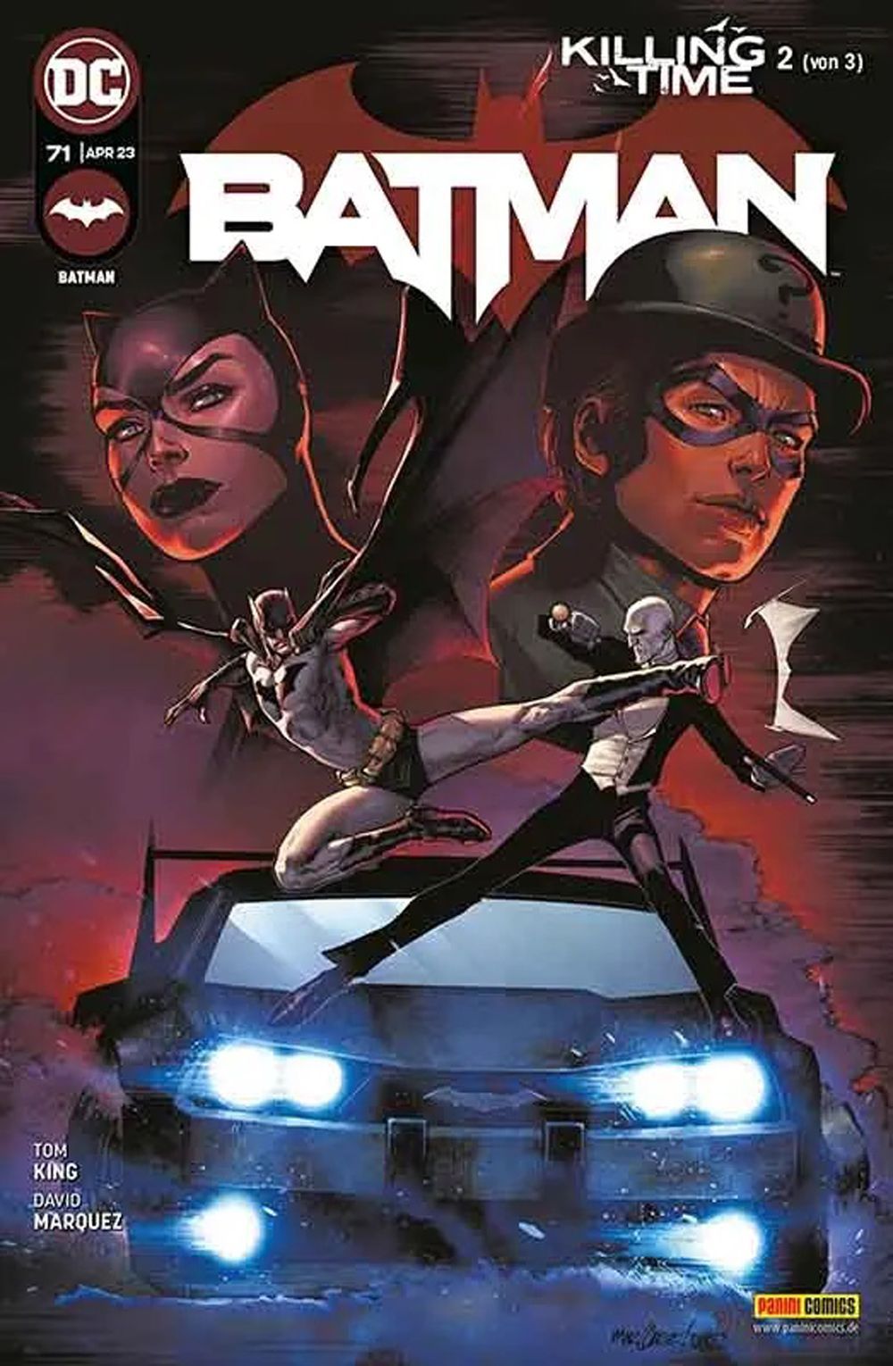 Batman Comic Germania 2023 #71 Tom King Catwoman Riddler Edizione originale