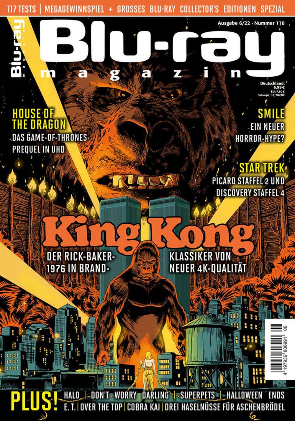 Blu Ray Magazin Deutschland 2022-06 King Kong House Of The Dragon Smile