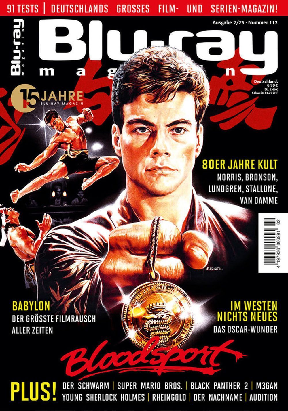 Blu Ray Magazin Deutschland 2023-02 Jean-Claude Van Damme Bruce Lee