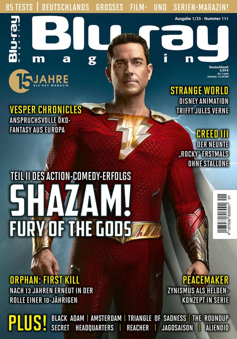 Blu Ray Magazin Deutschland 2023-01 Zachary Levi