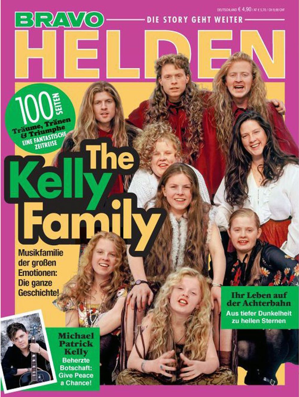 Bravo Helden Revista Alemanha 2022 The Kelly Family Edição original