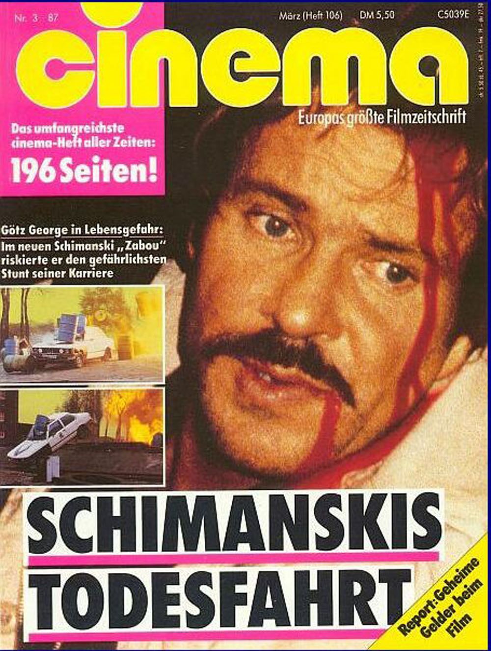 Cinema Magazin Deutschland 1987-03 Götz George