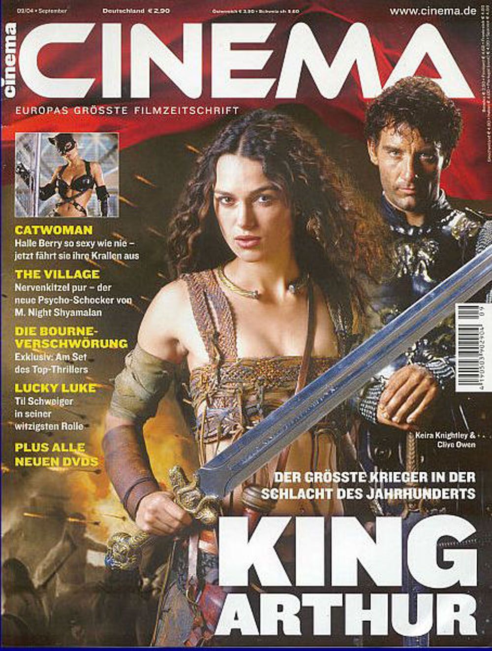 Cinema Magazin Deutschland 2004-09 Clive Owen Keira Knightley