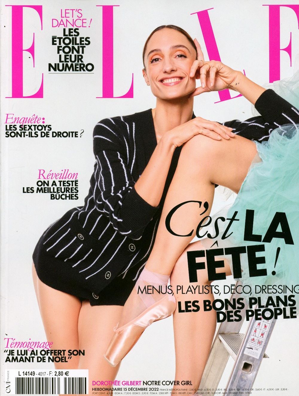 Elle Magasin Frankrike 2023 #4017 Dorothee Gilbert Originalutgåva