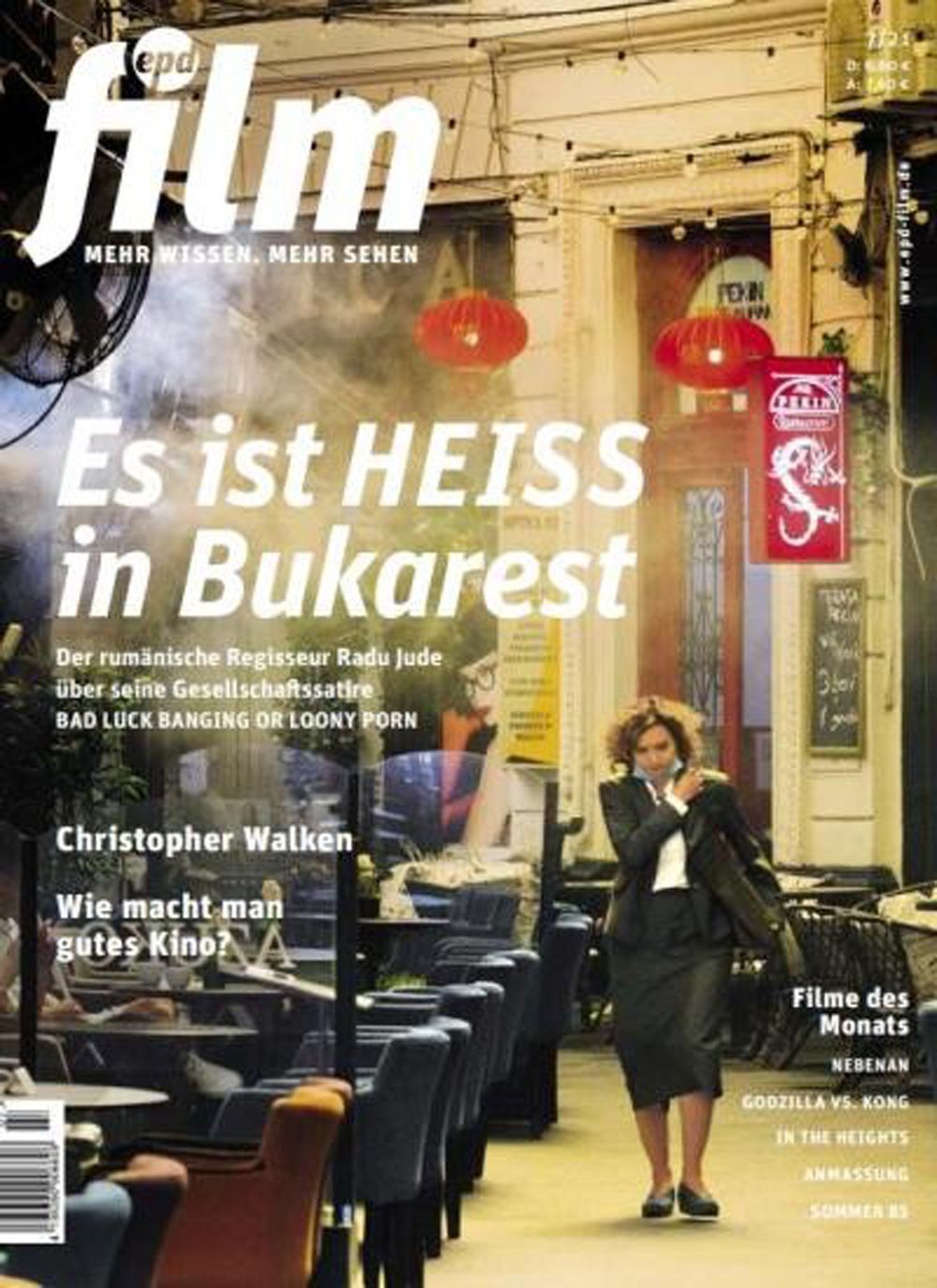 EPD Film Magazin Deutschland 2021-07 Katia Pascariu Christopher Walken