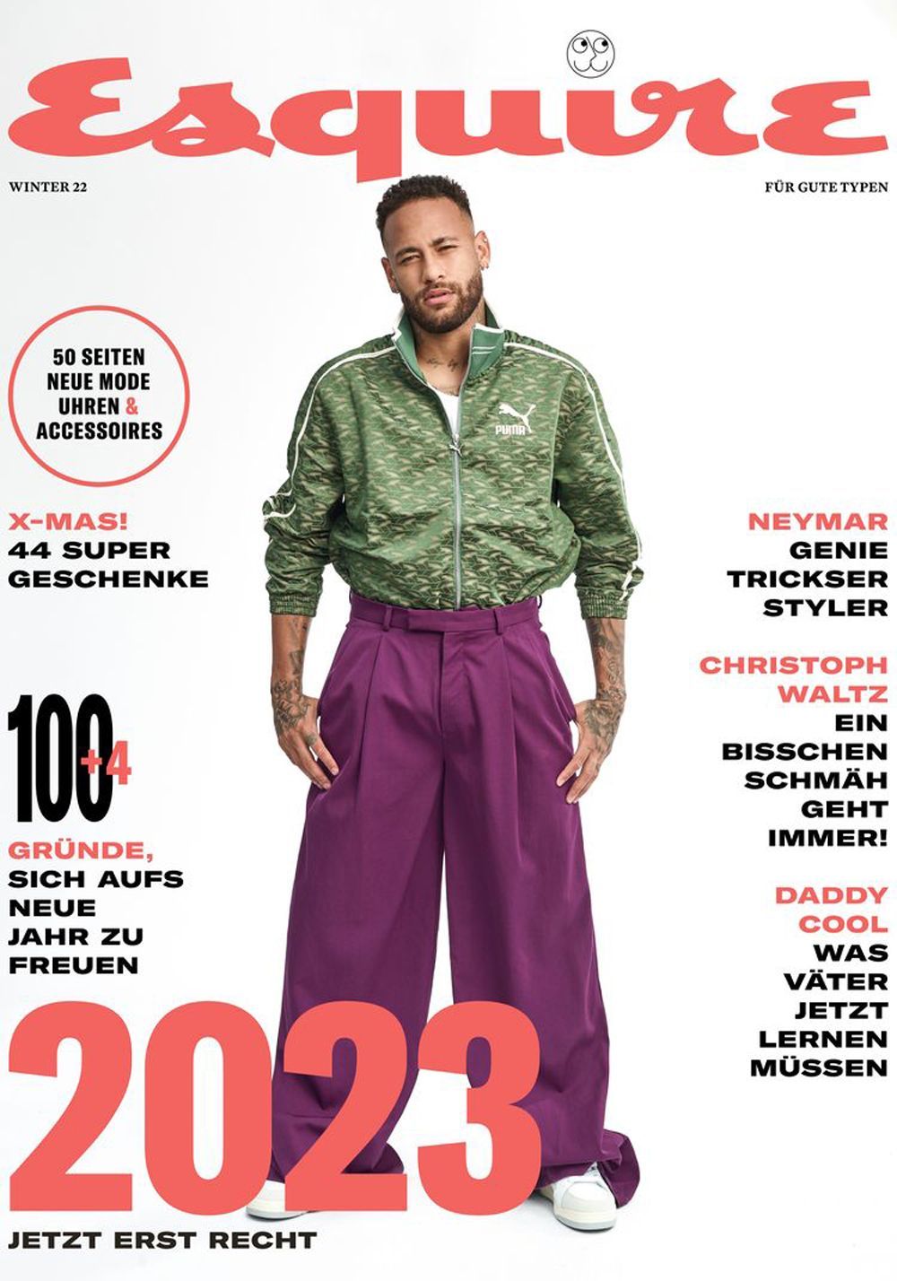 Esquire Revista Alemanha 2022-04 Neymar Edição original