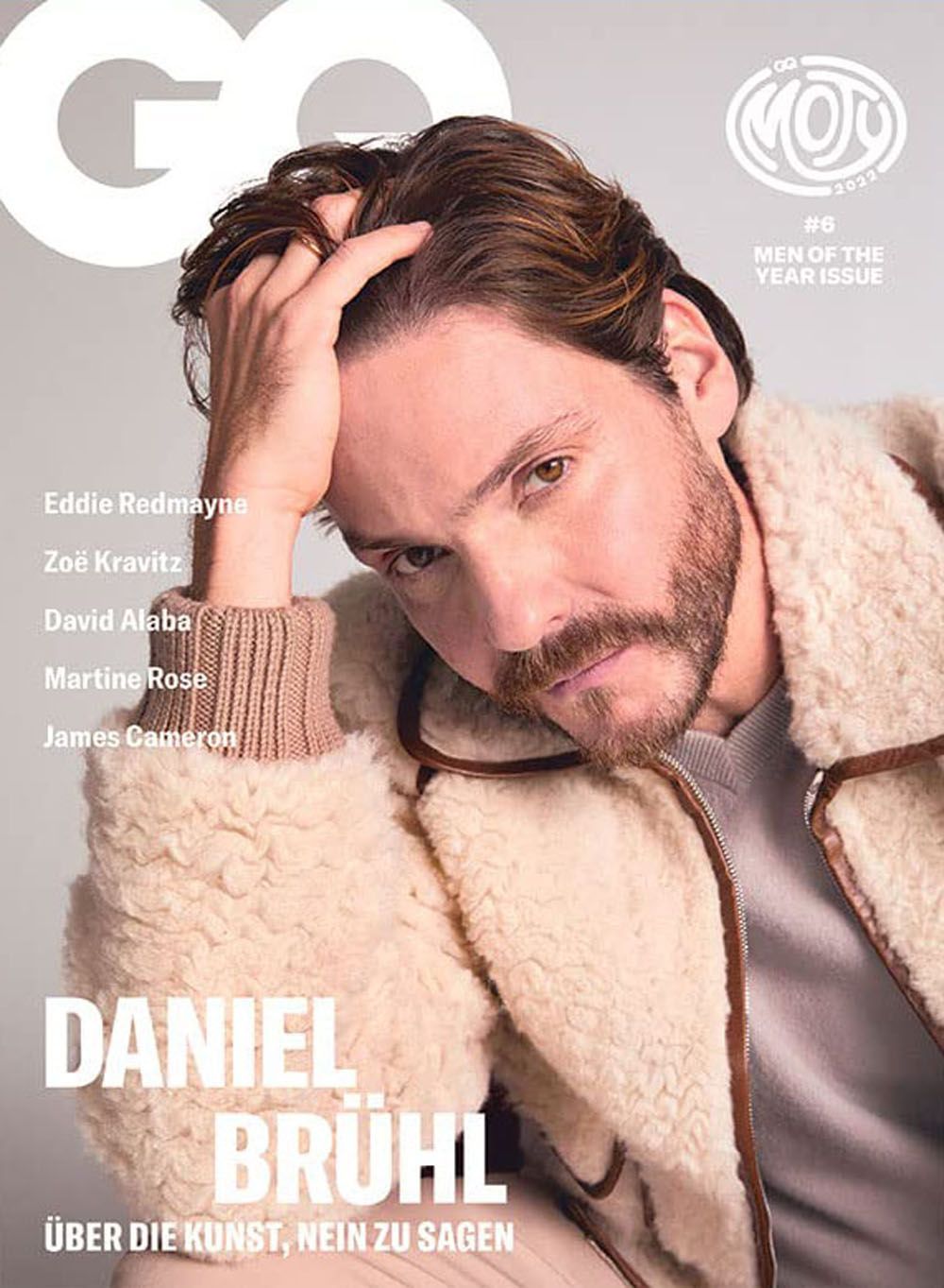 GQ Tijdschrift Duitsland 2022-06 Daniel Brühl Originele uitgave