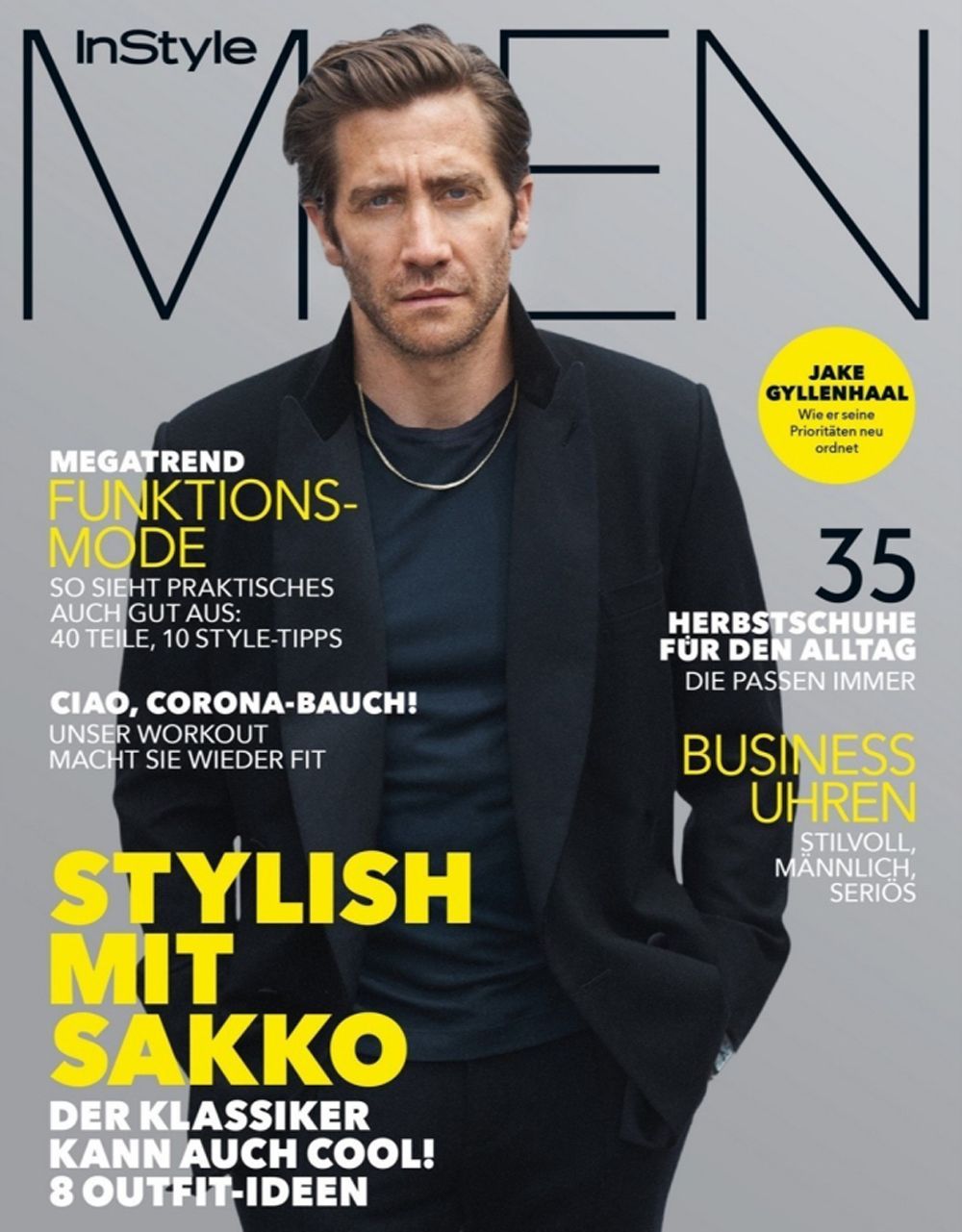 InStyle Men Magazin Deutschland 2021-03 Jake Gyllenhaal