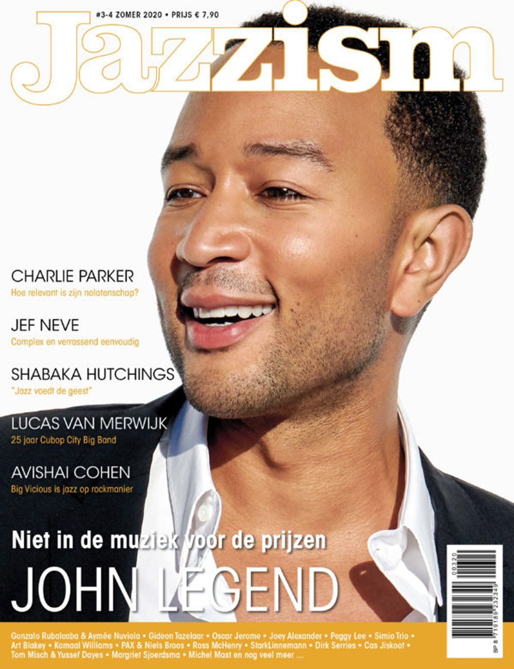 Jazzism Tijdschrift Nederland 2020-03+04 John Legend Originele uitgave