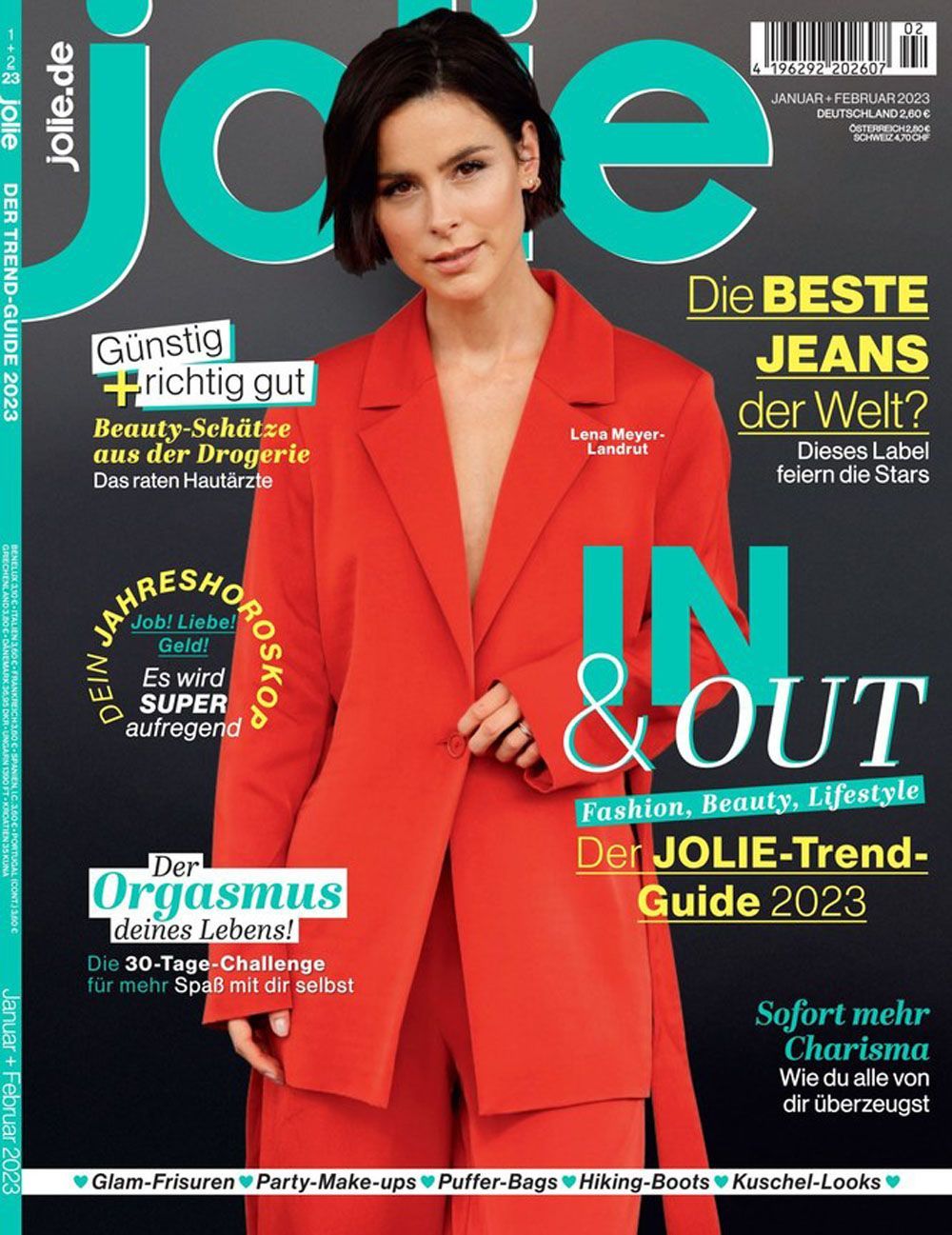 Jolie Magasin Tyskland 2023-01+02 Lena Meyer-Landrut Originaludgave