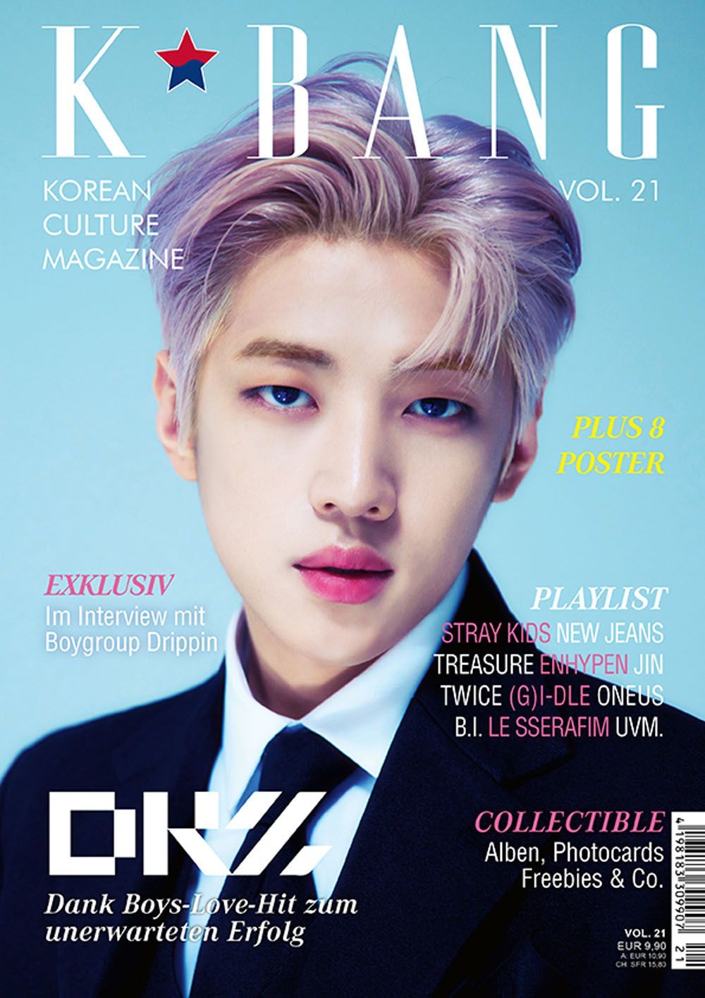 K*Bang Magasin Tyskland 2022 #21 Edition Plus Jaechan DKZ Originaludgave