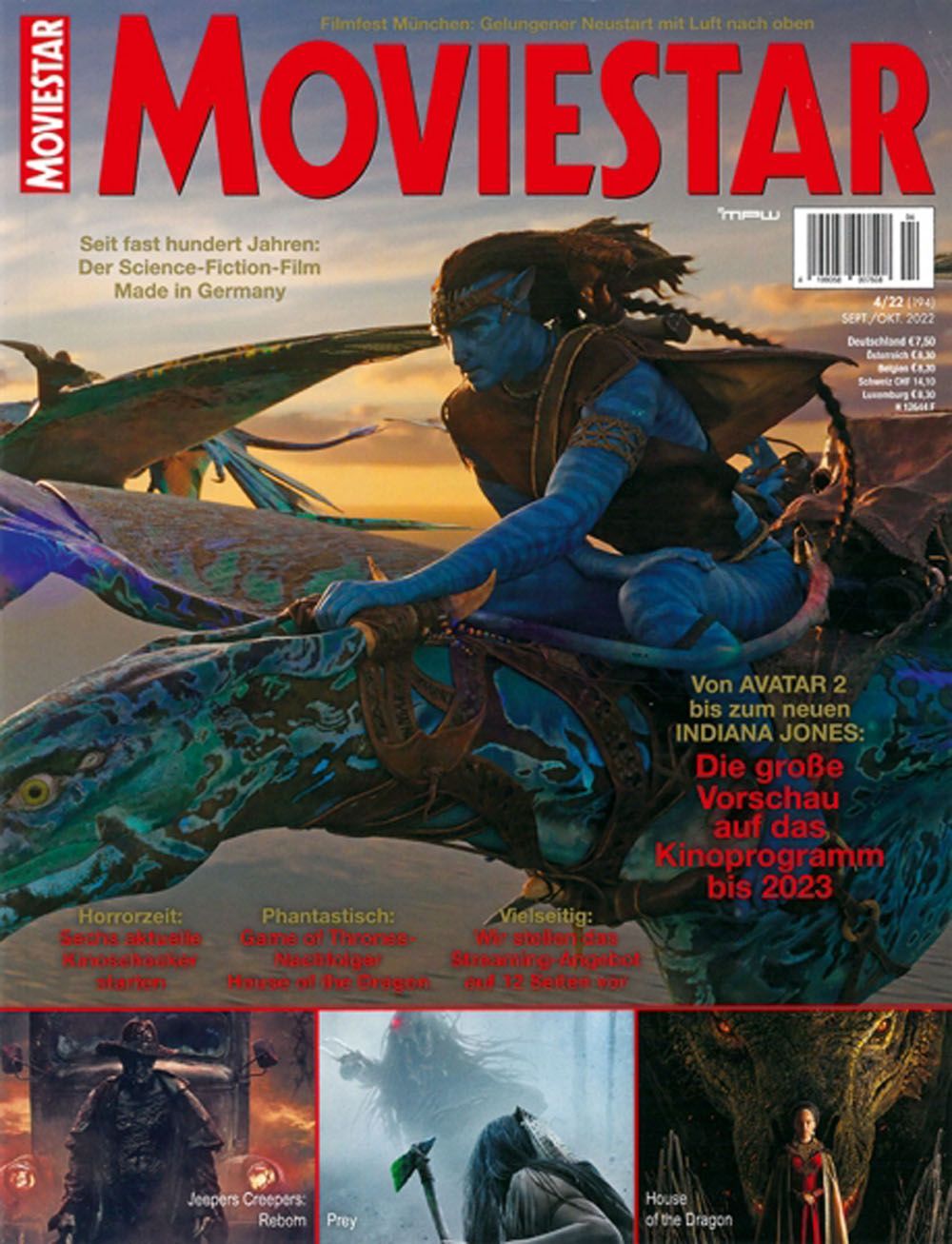 Moviestar Tijdschrift Duitsland 2022 #194 Originele uitgave