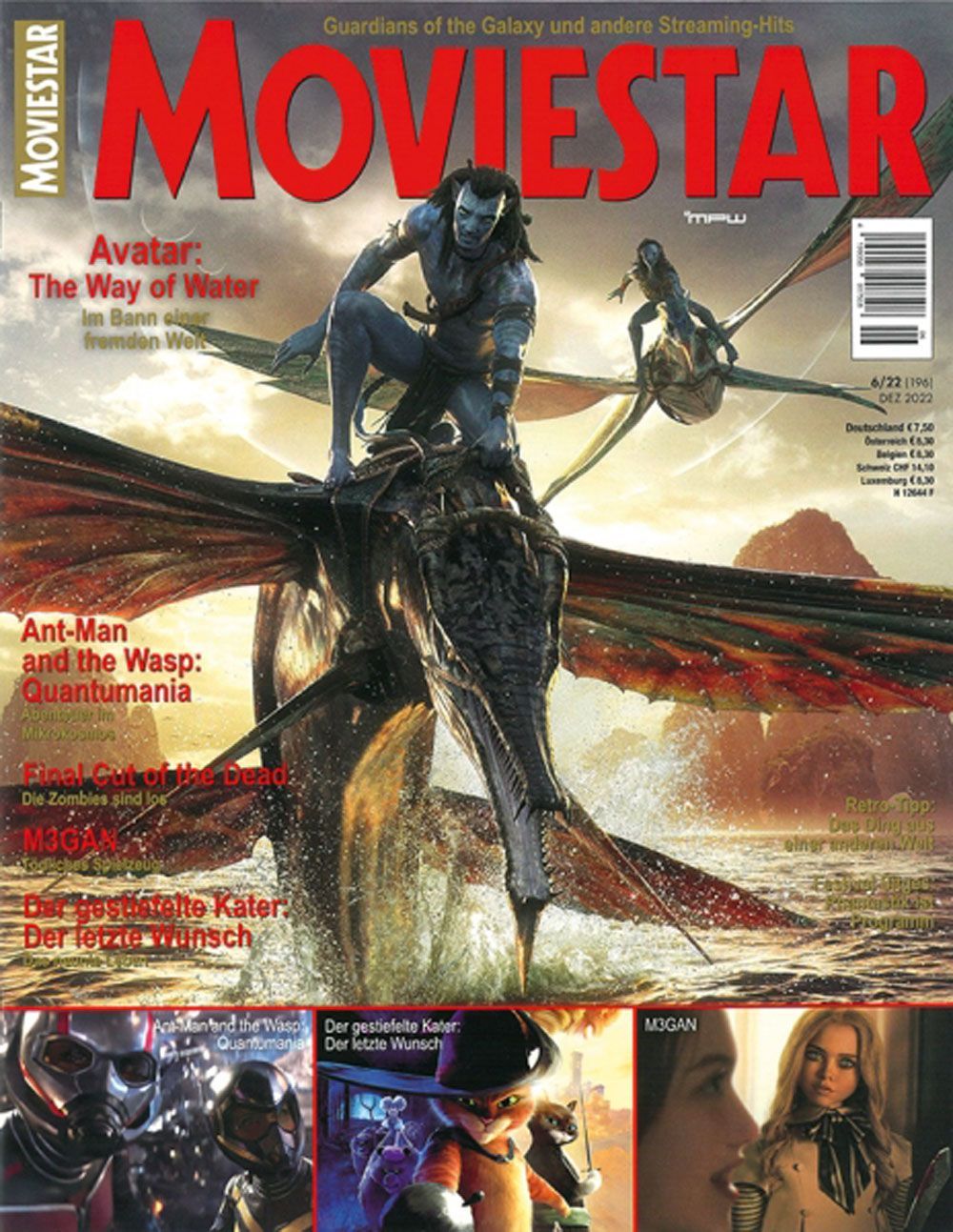 Moviestar Magazine Allemagne 2023 #196 Édition originale