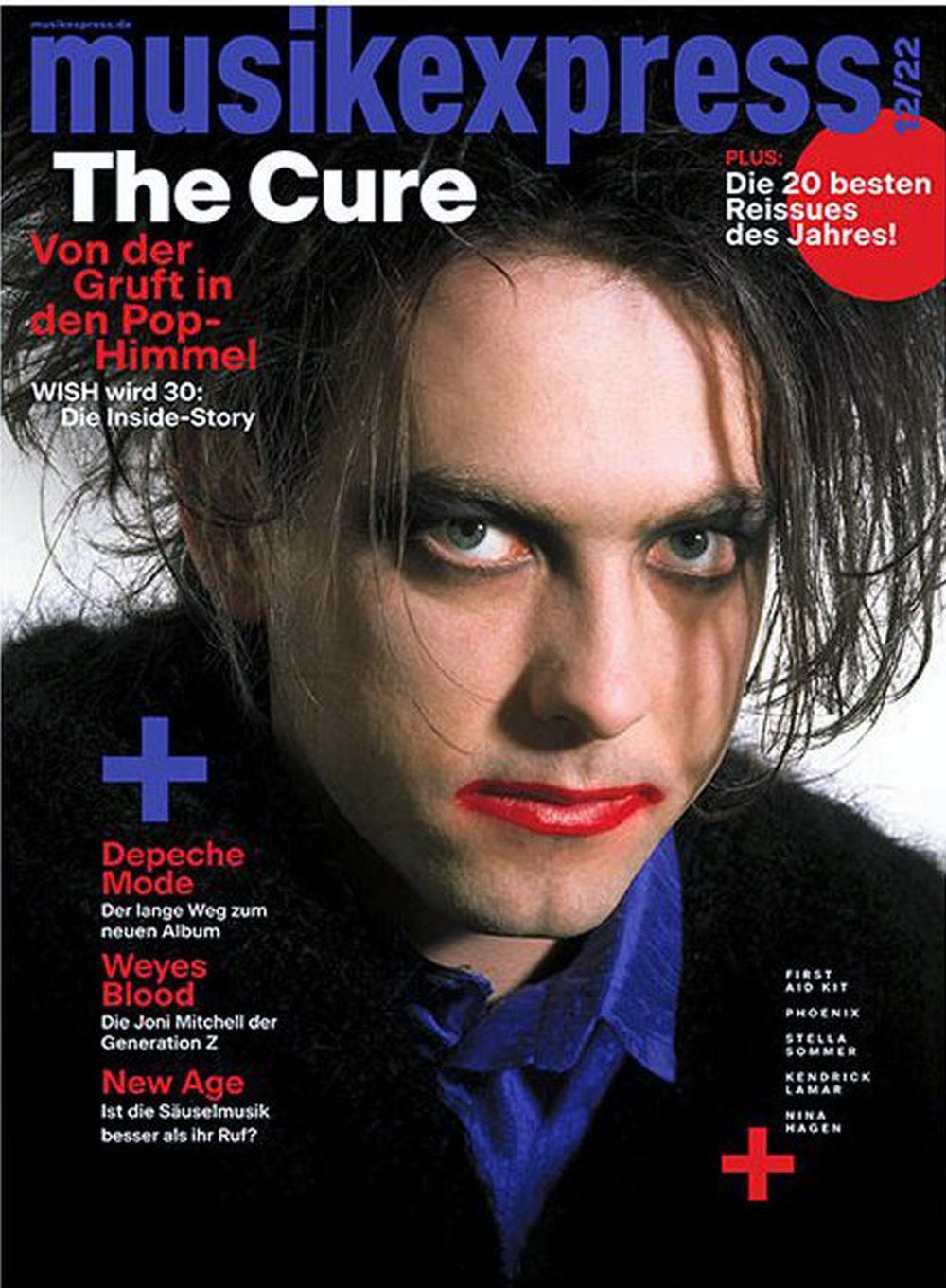 Musikexpress Magazin Deutschland 2022-12 The Cure Depeche Mode Weyes Blood